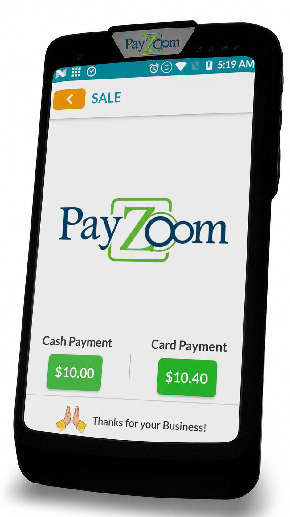 PayZoom Handheld
